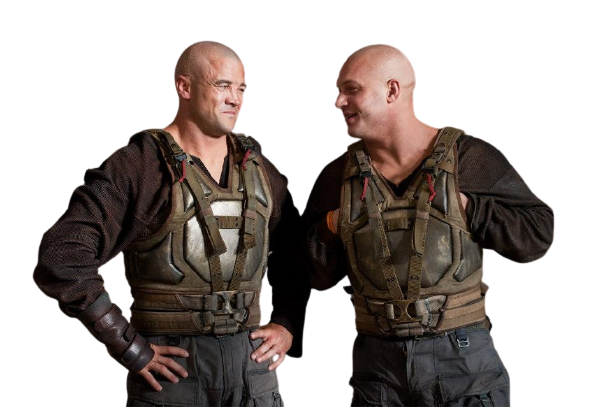 Tom Hardy e o dublê
