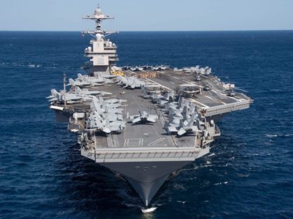 EUA envia a Israel maior navio de guerra