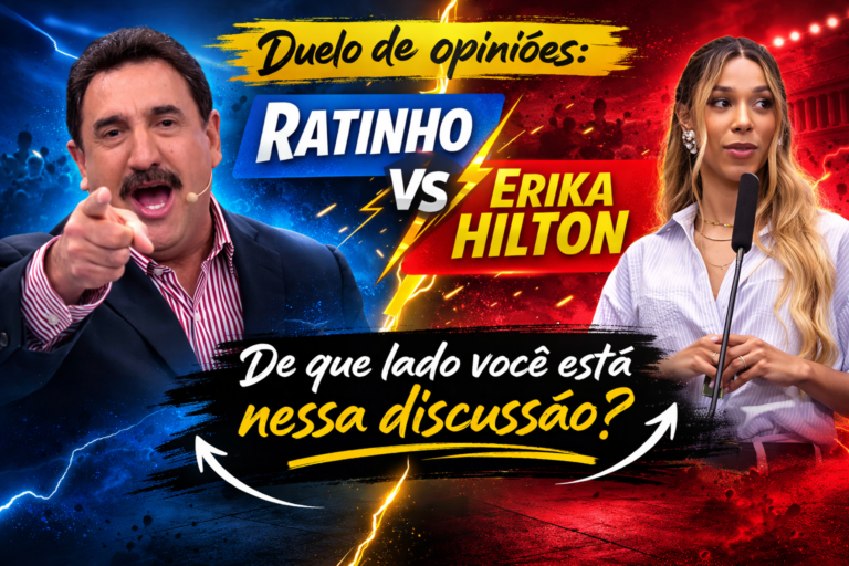 Erika Hilton Ratinho transfobia